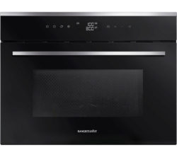 RANGEMASTER RMB45MCBL/SS Built-in Combination Microwave - Black & Stainless Steel